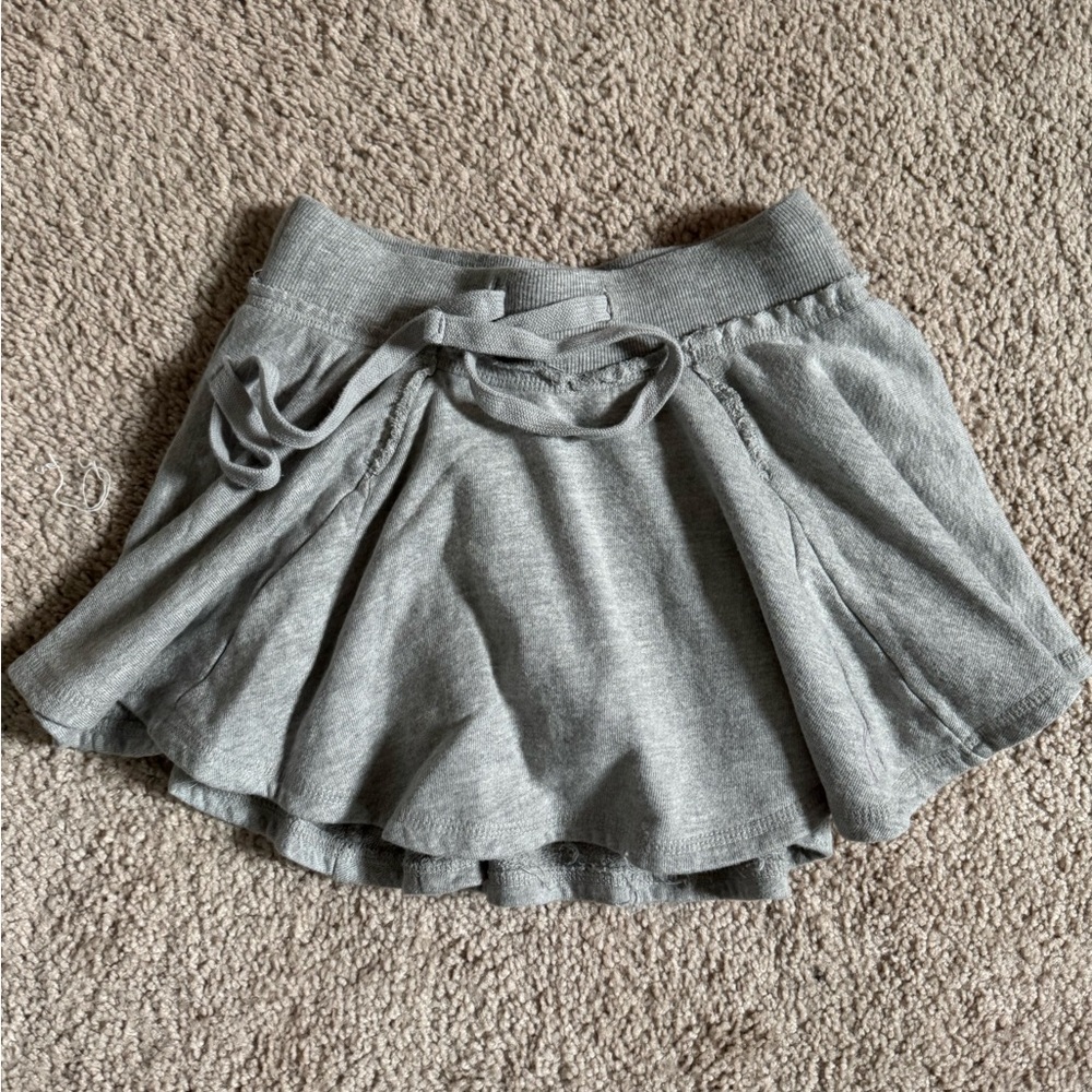 Out from Under Gray Terry Skort
